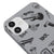 iPhone 12 Mini Rock Cool Telefon Kılıfı - Renkli Silikon - Gri