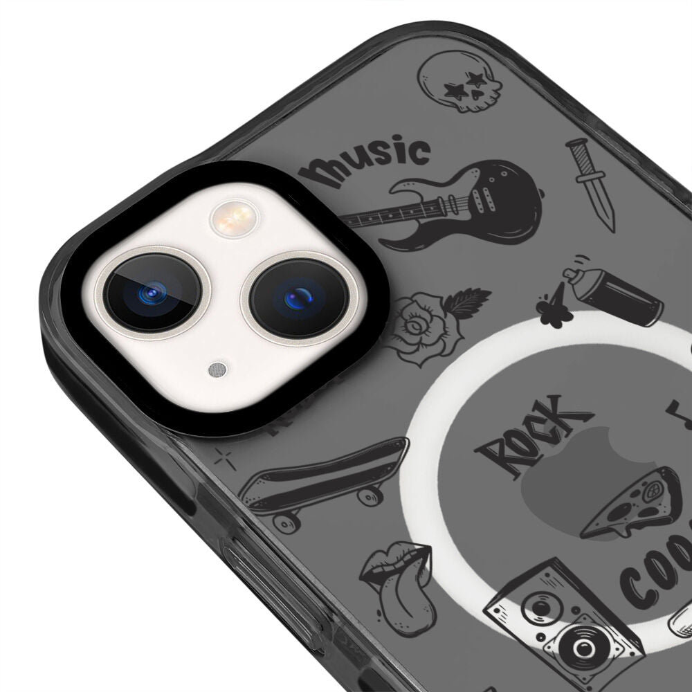 MagsafeliArtycaseCoolBlack
