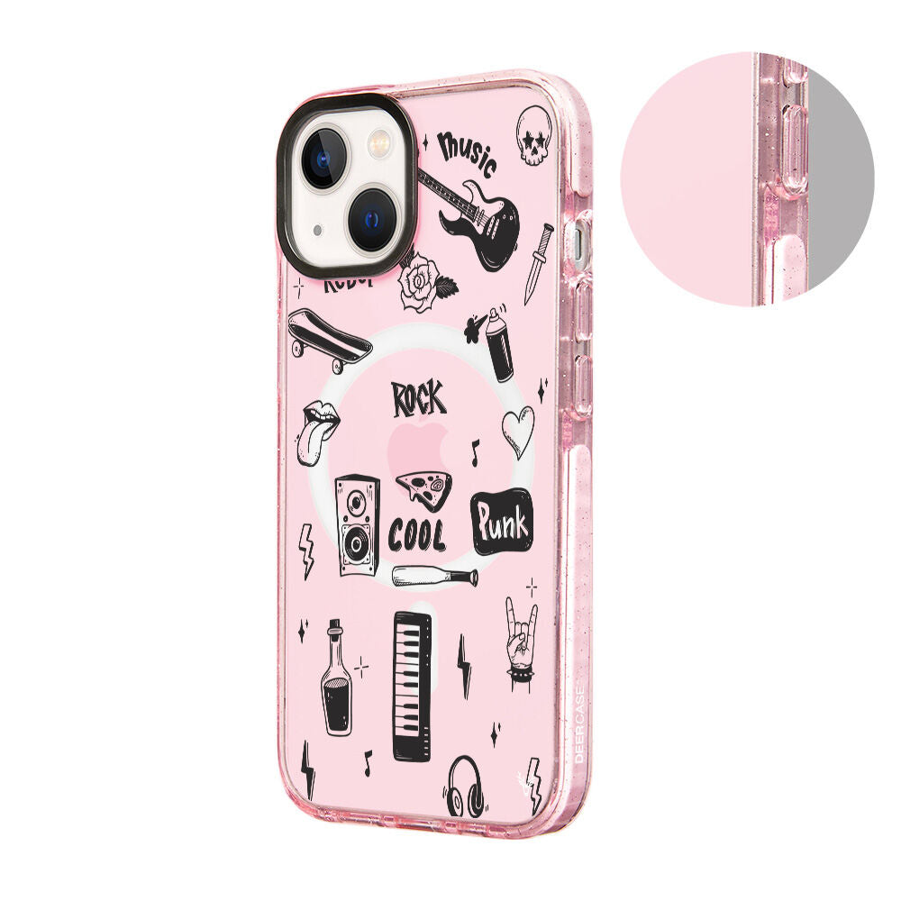 MagsafeliArtycaseSimliPembe