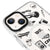 iPhone 15 Plus Rock Cool Telefon Kılıfı - Magsafeli Artycase - Beyaz