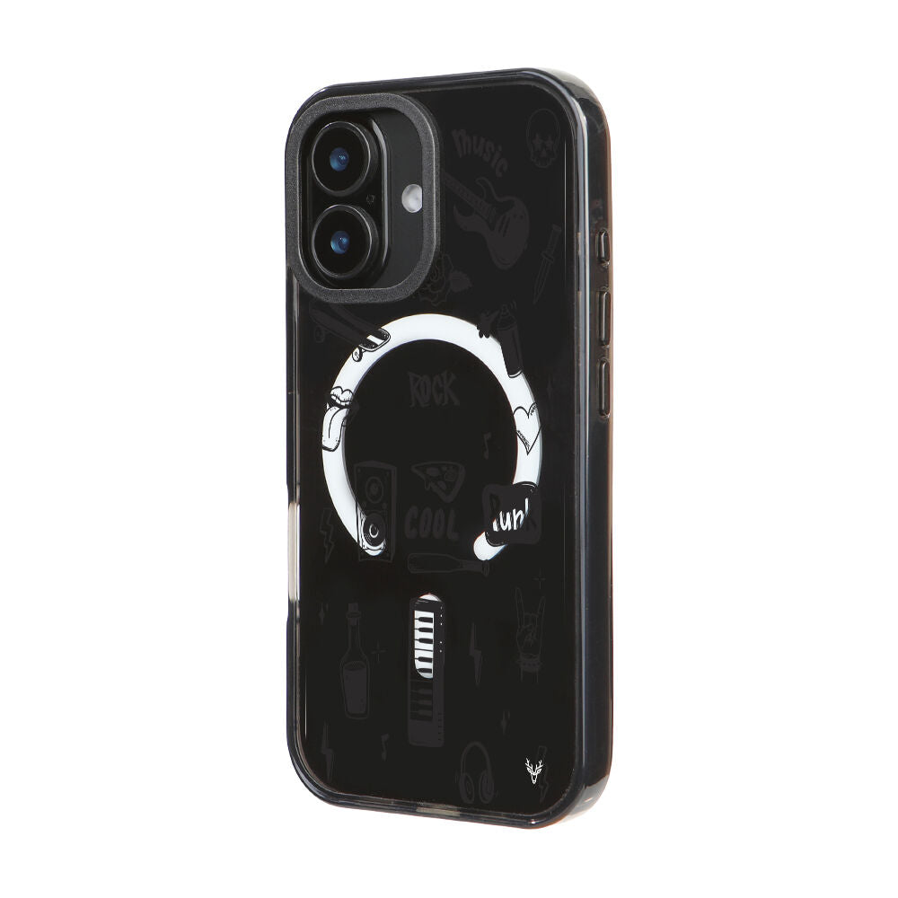 MagsafeliArtycaseCoolBlack