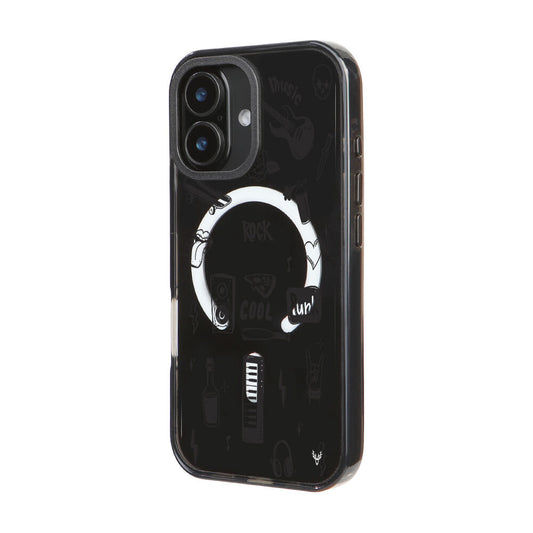 MagsafeliArtycaseCoolBlack