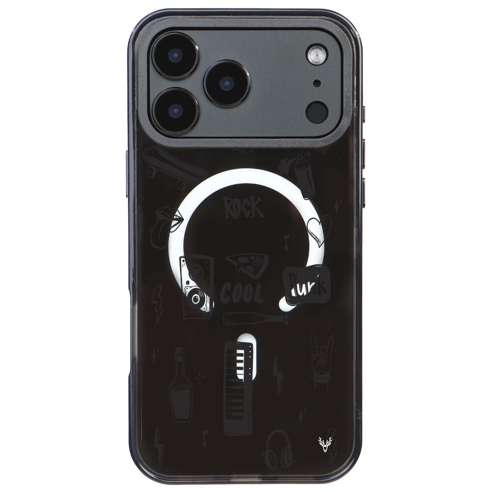MagsafeliArtycaseCoolBlack