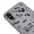 iPhone X Rock Cool Telefon Kılıfı - Renkli Silikon - Gri