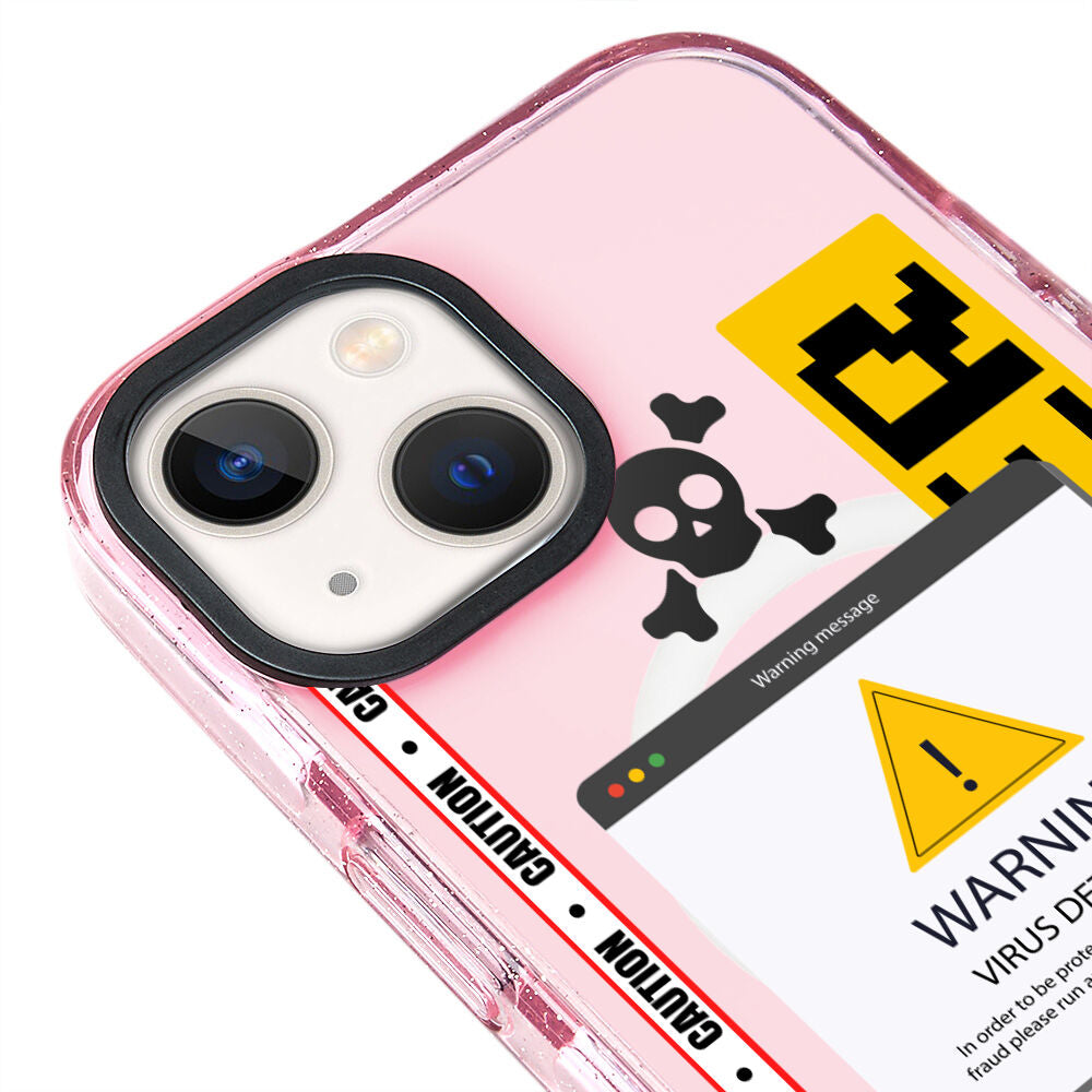MagsafeliArtycaseSimliPembe