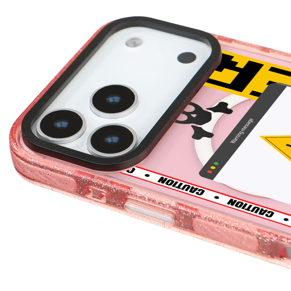 MagsafeliArtycaseSimliPembe