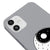 iPhone 12 Mini Yin Yang Symbol Telefon Kılıfı - Renkli Silikon - Gri