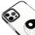 iPhone 12 Pro Yin Yang Symbol Telefon Kılıfı - Artycase - Siyah