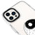 iPhone 13 Pro Max Yin Yang Symbol Telefon Kılıfı - Artycase - Beyaz