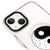 iPhone 14 Yin Yang Symbol Telefon Kılıfı - Magsafeli Artycase - Beyaz