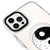 iPhone 14 Pro Max Yin Yang Symbol Telefon Kılıfı - Magsafeli Artycase - Beyaz