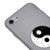 iPhone SE 2020 Yin Yang Symbol Telefon Kılıfı - Renkli Silikon - Gri