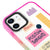 iPhone 12 Mini Positive Thoughts Telefon Kılıfı - Artycase - Turuncu Yeşil