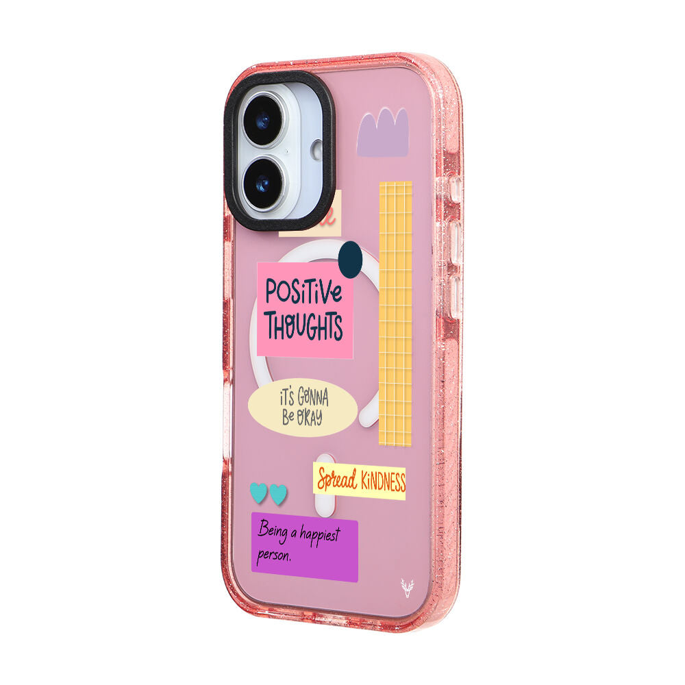 MagsafeliArtycaseSimliPembe