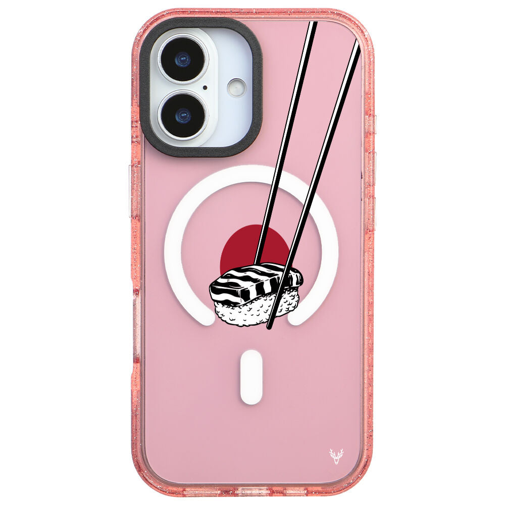 MagsafeliArtycaseSimliPembe