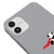 iPhone 12 Flying Panda Telefon Kılıfı - Renkli Silikon - Gri