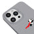 iPhone 13 Pro Flying Panda Telefon Kılıfı - Renkli Silikon - Gri