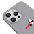 iPhone 14 Pro Max Flying Panda Telefon Kılıfı - Renkli Silikon - Gri
