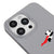iPhone 16 Pro Flying Panda Telefon Kılıfı - Renkli Silikon - Gri