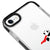 iPhone 8 Flying Panda Telefon Kılıfı - Artycase - Siyah