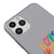 iPhone 11 Pro Love Your Damn Telefon Kılıfı - Renkli Silikon - Gri