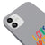 iPhone 12 Love Your Damn Telefon Kılıfı - Renkli Silikon - Gri