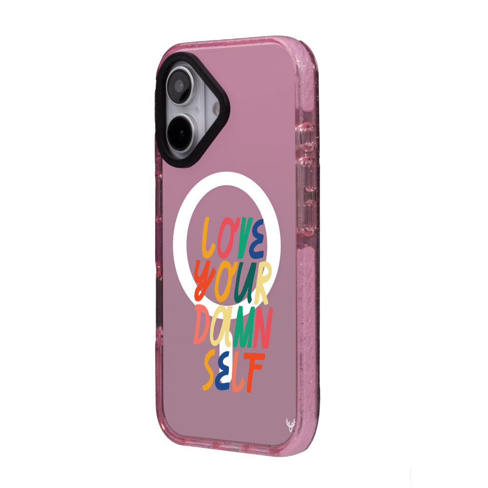 MagsafeliArtycaseSimliPembe