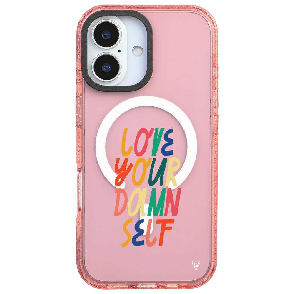 MagsafeliArtycaseSimliPembe