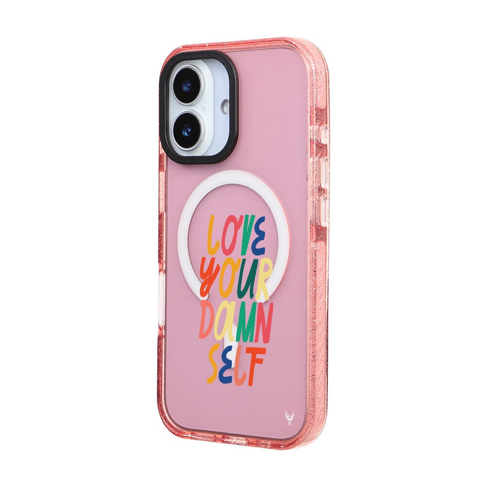 MagsafeliArtycaseSimliPembe