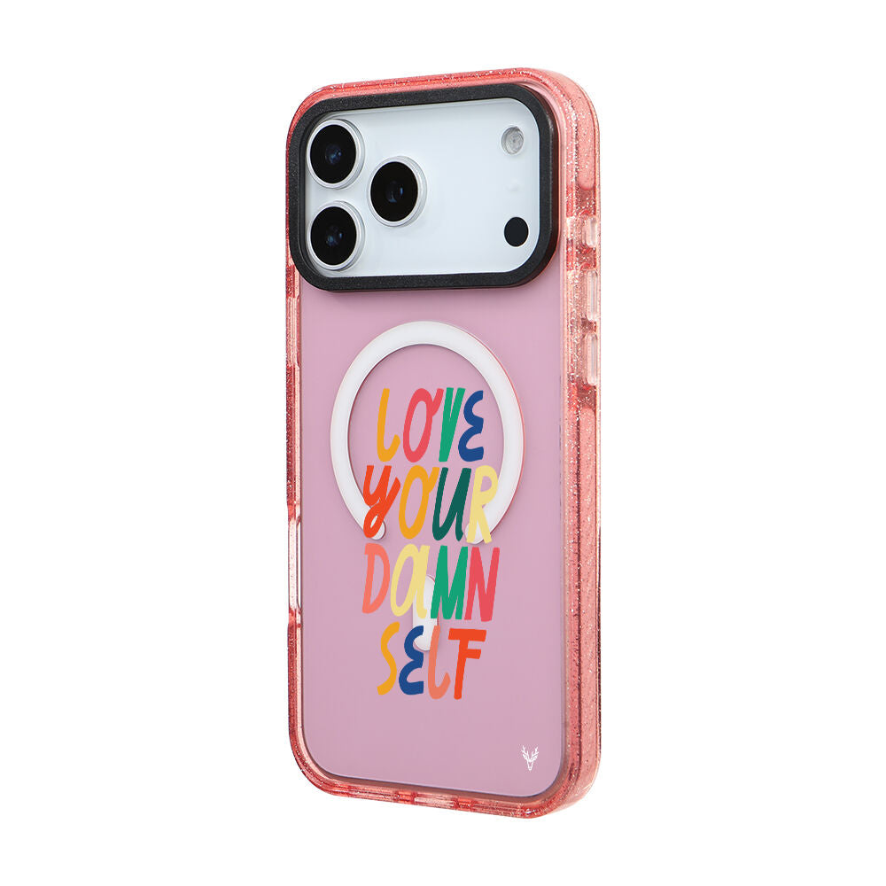 MagsafeliArtycaseSimliPembe