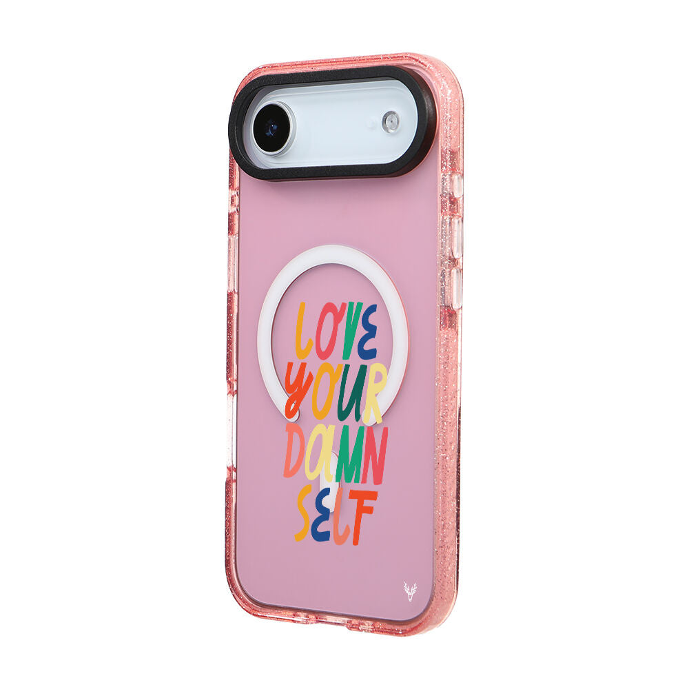 MagsafeliArtycaseSimliPembe