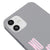 iPhone 12 No Emotions Telefon Kılıfı - Renkli Silikon - Gri