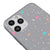 iPhone 11 Pro Spaced Stars Telefon Kılıfı - Renkli Silikon - Gri