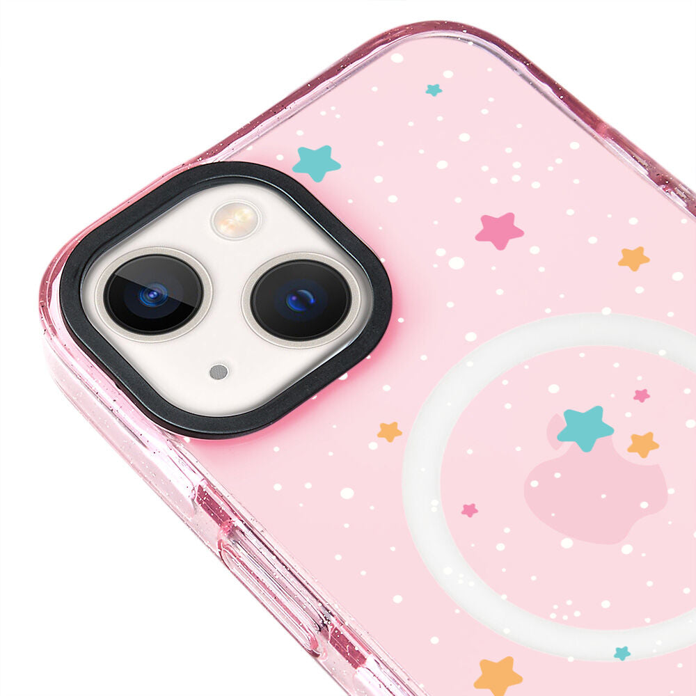 MagsafeliArtycaseSimliPembe