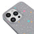 iPhone 14 Pro Spaced Stars Telefon Kılıfı - Renkli Silikon - Gri
