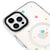 iPhone 14 Pro Max Spaced Stars Telefon Kılıfı - Magsafeli Artycase - Beyaz