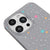 iPhone 15 Pro Spaced Stars Telefon Kılıfı - Renkli Silikon - Gri