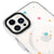 iPhone 16 Pro Spaced Stars Telefon Kılıfı - Magsafeli Artycase - Beyaz