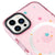 iPhone 16 Pro Spaced Stars Telefon Kılıfı - Artycase - Simli Pembe