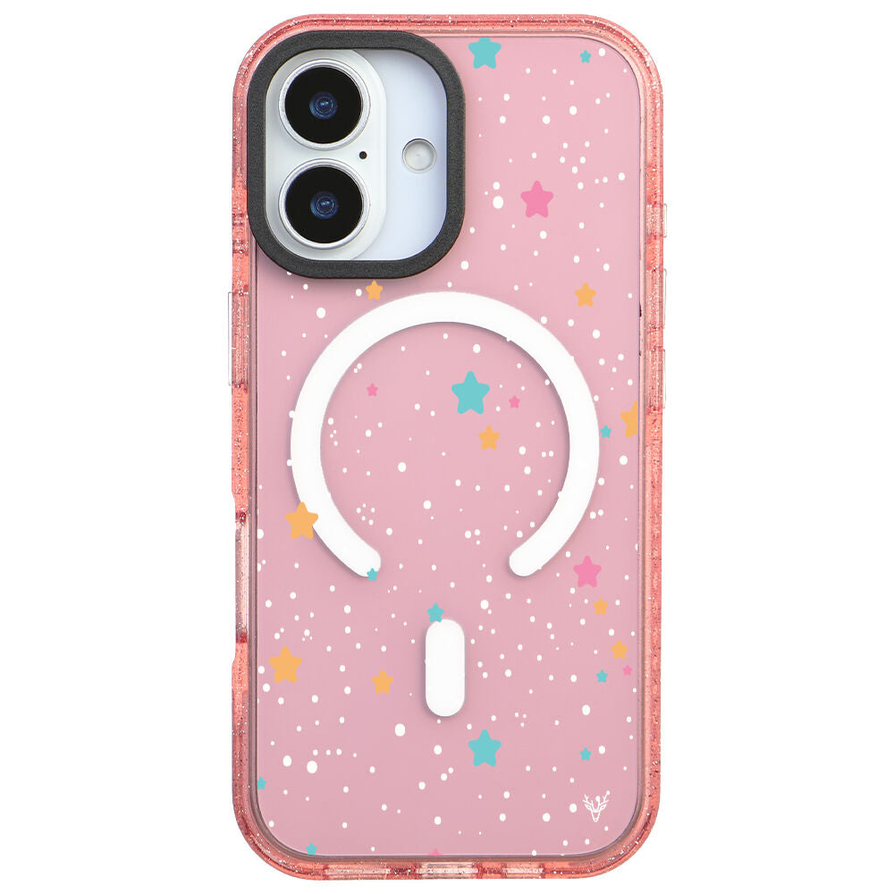 MagsafeliArtycaseSimliPembe