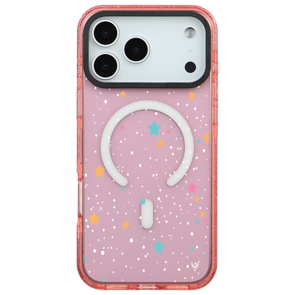 MagsafeliArtycaseSimliPembe