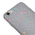 iPhone 6S Spaced Stars Telefon Kılıfı - Renkli Silikon - Gri