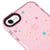 iPhone 7 Spaced Stars Telefon Kılıfı - Artycase - Simli Pembe