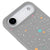 iPhone Air Spaced Stars Telefon Kılıfı - Renkli Silikon - Gri