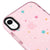 iPhone XR Spaced Stars Telefon Kılıfı - Artycase - Simli Pembe