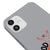 iPhone 12 Mini Good Vibes Only Telefon Kılıfı - Renkli Silikon - Gri