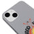 iPhone 13 Good Vibes Only Telefon Kılıfı - Renkli Silikon - Gri