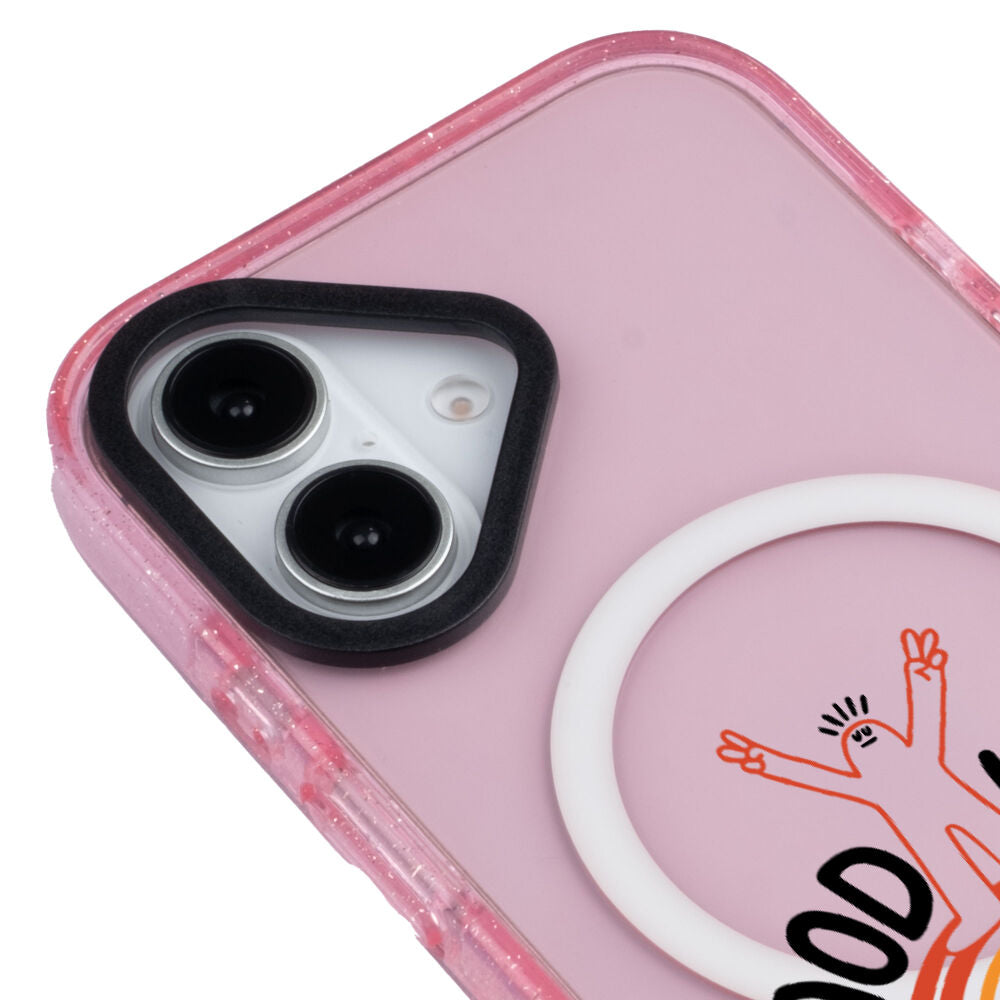 MagsafeliArtycaseSimliPembe