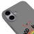iPhone 16 Good Vibes Only Telefon Kılıfı - Renkli Silikon - Gri