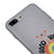 iPhone 7 Plus Good Vibes Only Telefon Kılıfı - Renkli Silikon - Gri